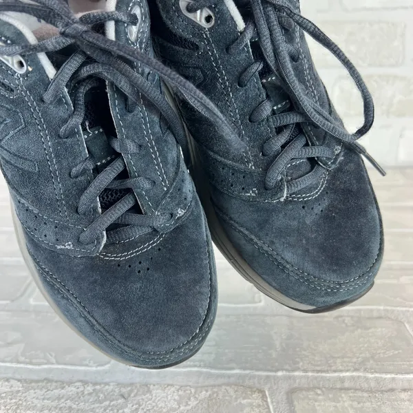 New‎ Balance 928v3 Sneakers Walking Shoes Womens 7.5 Navy Blue Suede WW928NV3 - Image 15