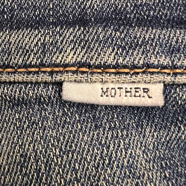 MOTHER Denim The Insider Crop Jeans Double Trouble Wash Mid Rise Size 25 - Image 14