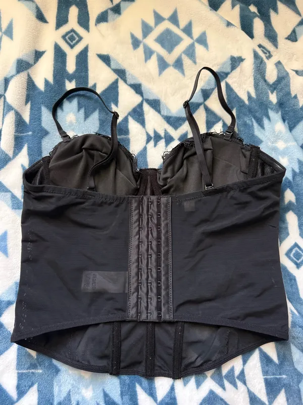 Garage Corset Top Black - Image 2