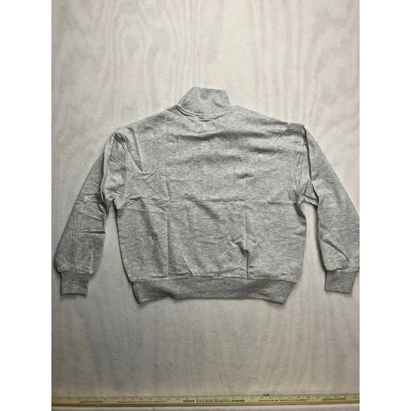 LOU & GREY‎ Signature Soft Plush Quarter Zip Pullover Sweatshirt Gray Size S new - Image 11