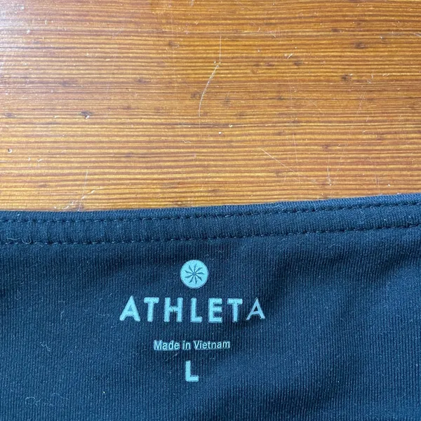 Athleta Black Mini Skort // Skirt w Shorts - Sz Large - Image 6