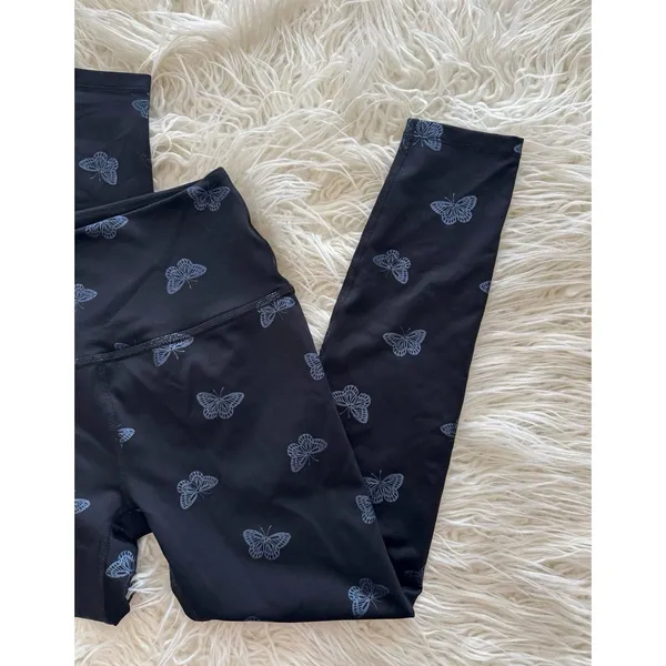 Beyond Yoga Butterfly Shine High-Waisted Midi Leggings Size XS - Image 4