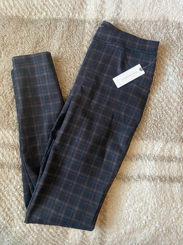 Anthropologie NTW Plaid Dress Pants - Image 3