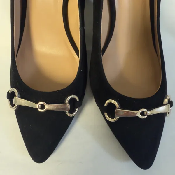 International Concepts Faux Suede Blocks Heels NWT - Image 5