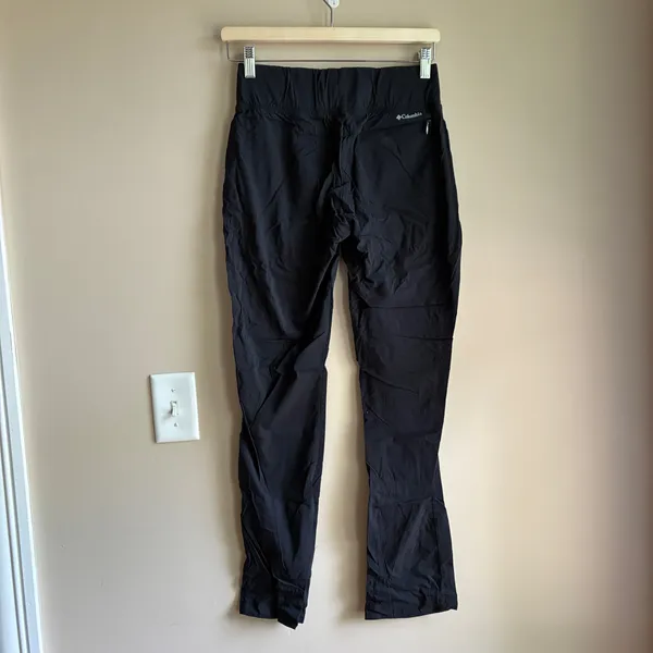 Columbia hiking pants black pockets women's size small elastic waist comfortable - Image 7