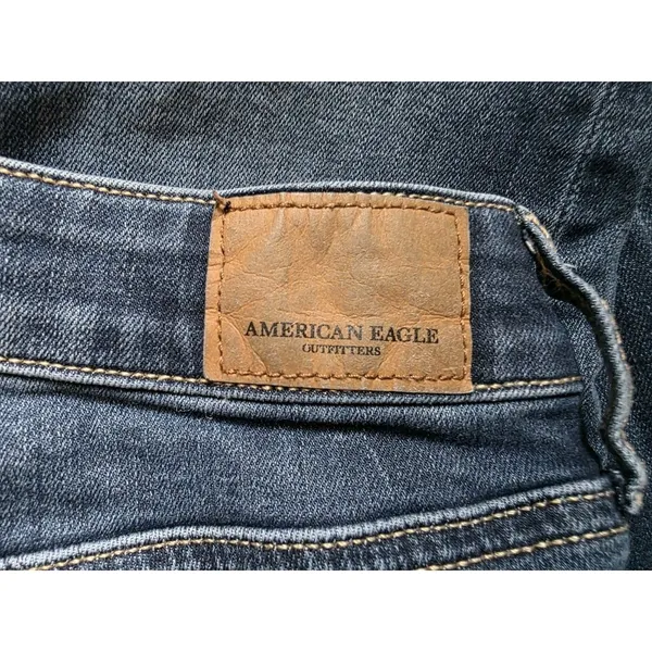 American Eagle Outfitters Super Super Stretch Wash Jeans Women Size 4 Skinny - Image 6