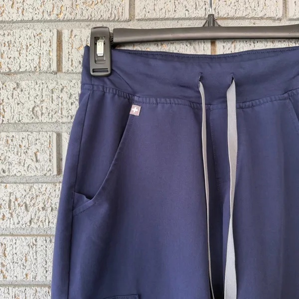 Figs Zamora Jogger Scrub Pants Navy Blue Size XXS Petite - Image 5