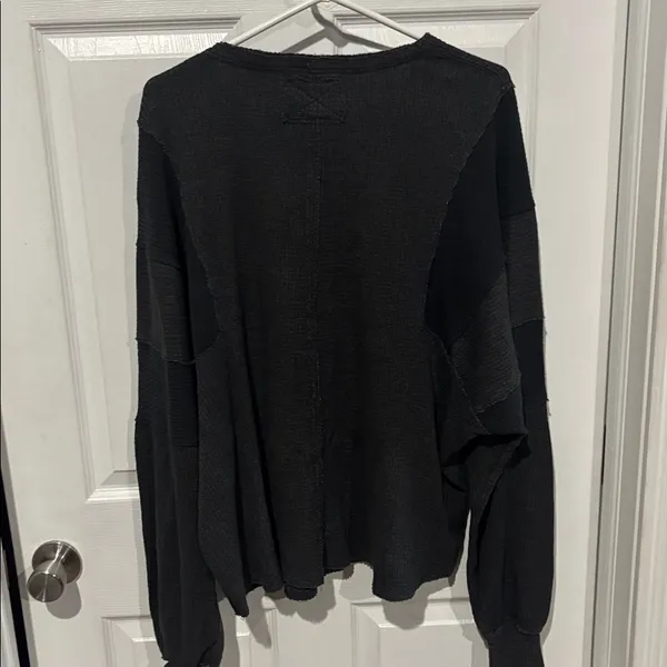 We The Free Black Long Sleeve Top - Image 3