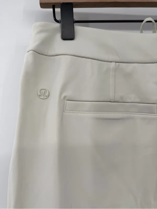 lululemon Straight-Leg Mid-Rise Luxtreme Pant Bone Medium - Image 8