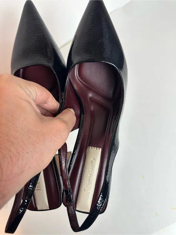Franco Sarto Women's Averie Pointed Toe Slingback High Heel Pump Size 9.0M - Image 6