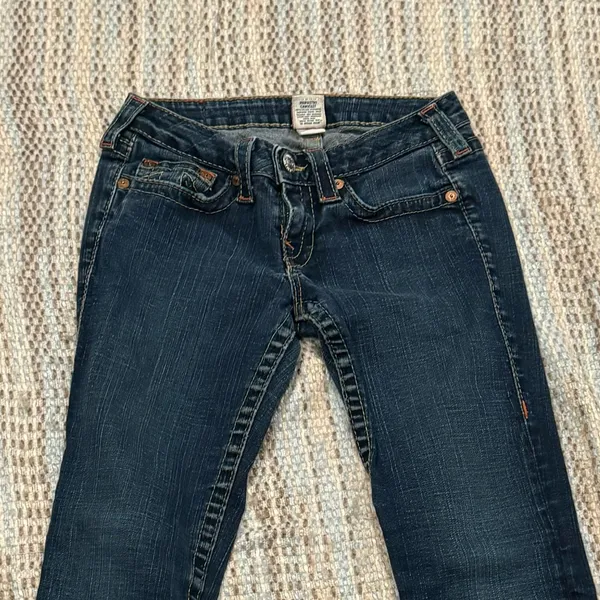 True Religion Blue Jeans for Womens Size 27 - Image 2