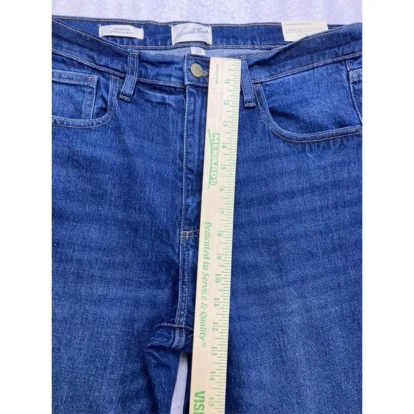 Universal Thread High Rise Flare Jeans‎ Women 12/R Blue Comfort Stretch Denim - Image 6