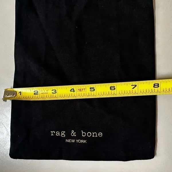 Rag and Bone black drawstring dust bag - Image 4