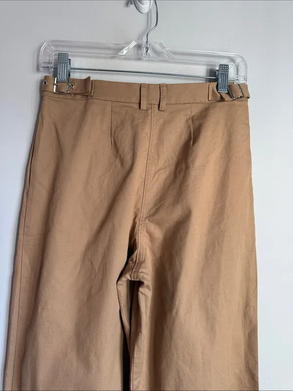 Abercrombie & Fitch Women's Utility Tailored Wide Leg Pants 26L - Image 7
