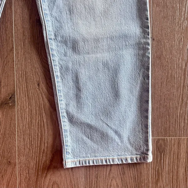 Express Ankle Jeans Light Wash Blue Straight Cropped Women Sz 14 NEW - Image 6