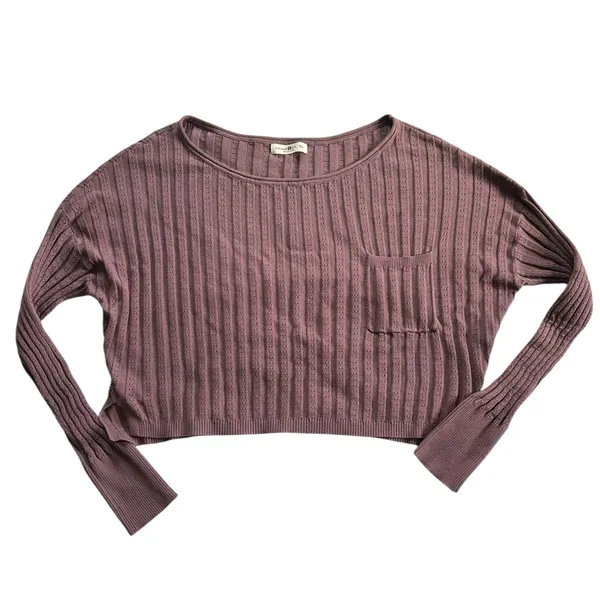 Natural Life Patti Ribbed Knit Layering Sweater XL Boho Chic Feminine Cottage - Image 4