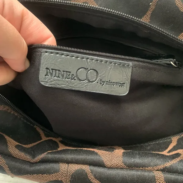 Nine & Co. by‎ Nine West Shoulder bag animal print with zipper - Image 11