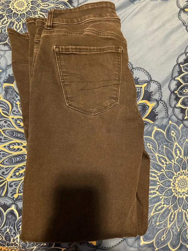 American Eagle black high waisted skinny jeans - Image 5