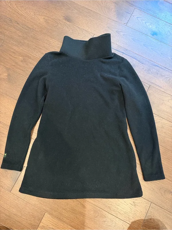 Dudley Stephens Black Cobble Hill Turtleneck Medium - C67-113 - Image 2