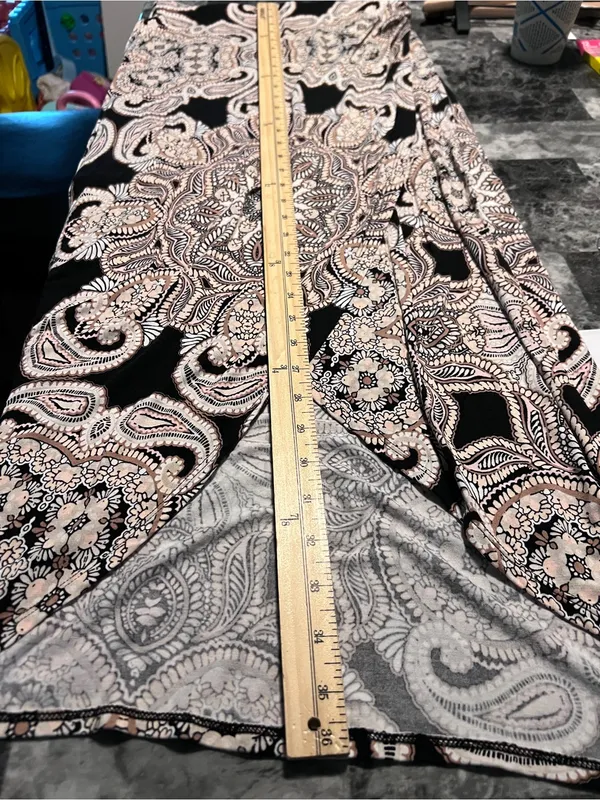 Anthropologie Maeve Corvo Wrap Skirt Paisley Pull‎ On Stretch Size XS - Image 12