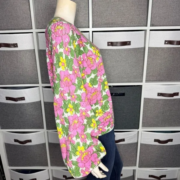 Show Me Your Mumu Vienna Sweater in Fresh Floral Size Large - Image 9