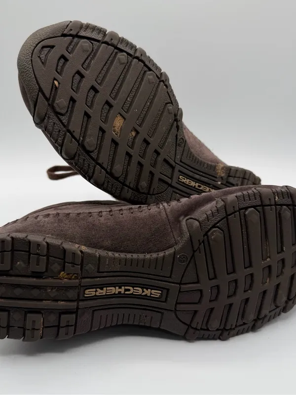 Skechers Bikers Totem Pole Fur Lined Chukka Boots Brown Women’s 7.5 - Image 6