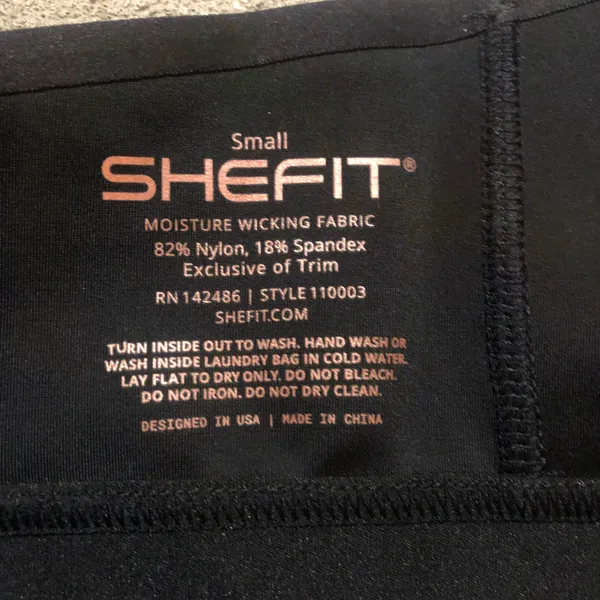 SheFit Flex Sports Bra Black Rose Gold - Image 5