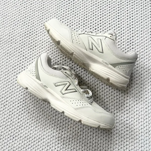 New Balance 411 Comfort Ride WA411LW1 White Walking Shoes Sneakers 7.5D Wide Wmn - Image 2