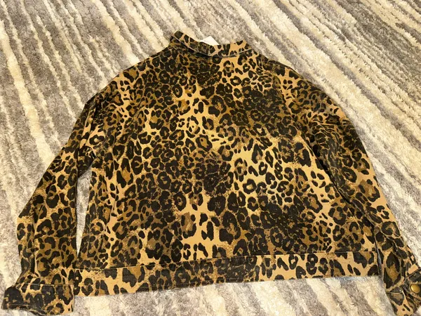 Cheetah Jean jacket  - Image 2