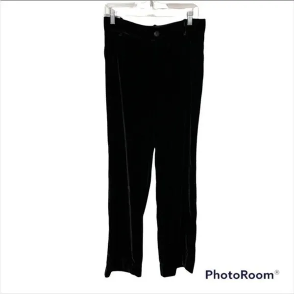 velvet pants black Size Medium 2731/305 - Image 5