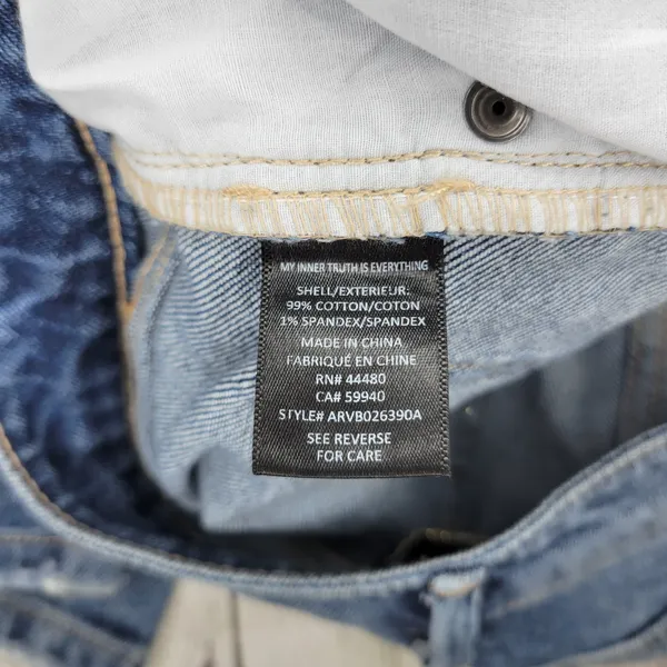 AFRM Womens Bell Bottom Jeans‎ Size 28 Distressed High Rise Flare Denim - Image 9
