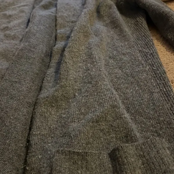 Athleta grey open front‎ cardigan small - Image 5