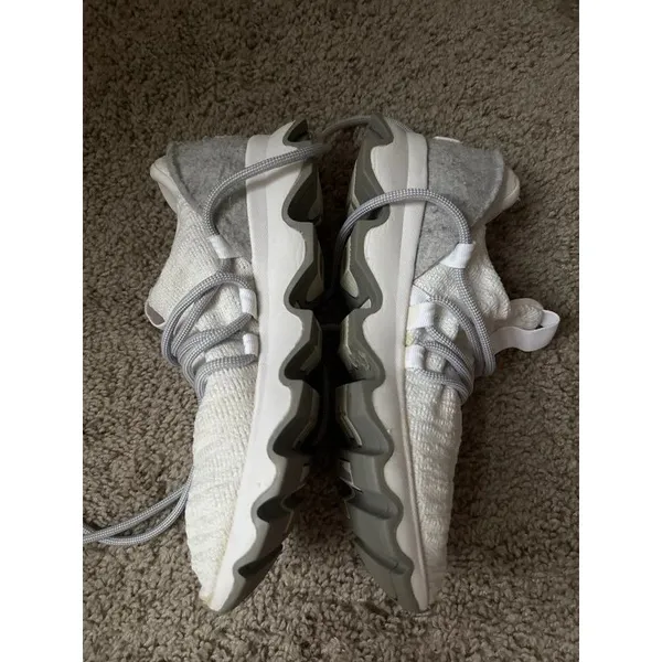 Sorel Kinetic Impact Lace Sneakers White Gray Women’s Size 7 - Image 2