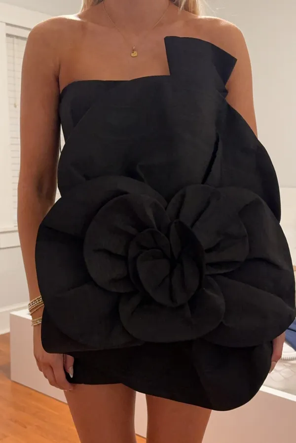 Bardot Mini Dress - Image 4