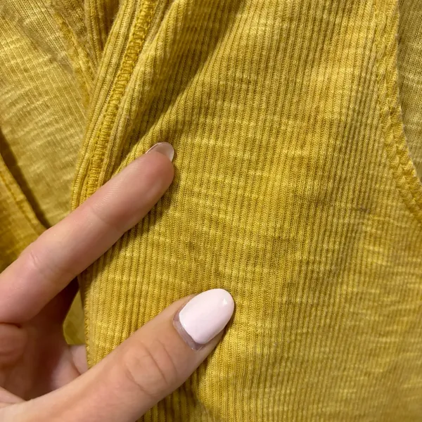 Free People Movement Yellow Top - Image 4