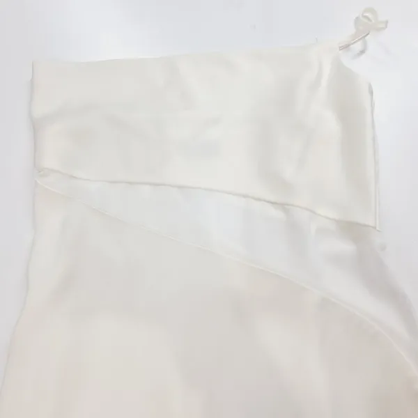 NBD Delfino Slip Dress in Ivory XS - Image 5