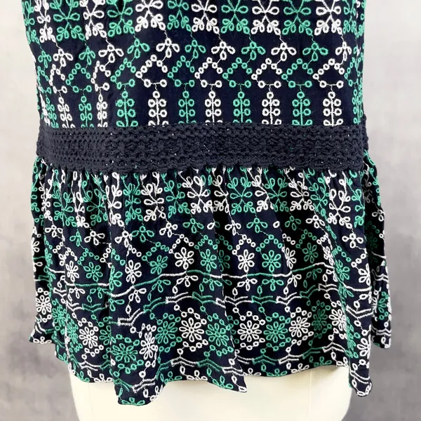 Maeve‎ Women Sleeveless Top XS Boho Indie Festival Cottage Dainty Artsy Coquette - Image 5