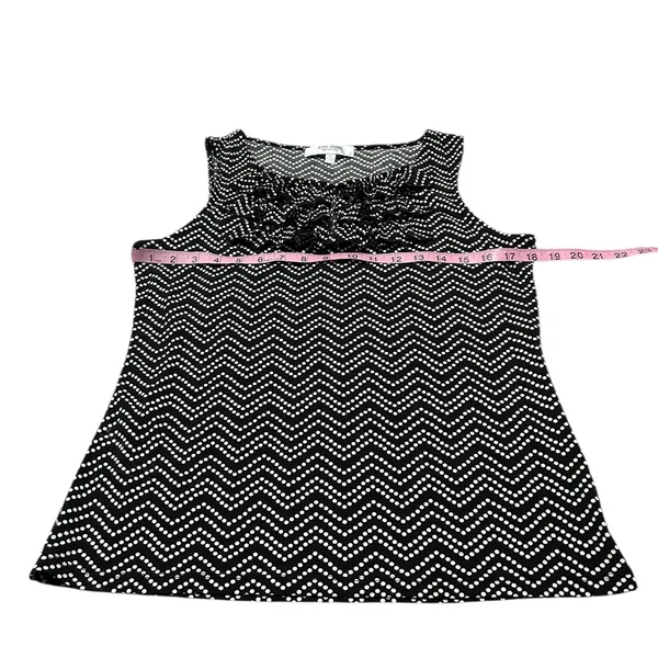 JONES STUDIO stretchy polkadot tank - Image 2
