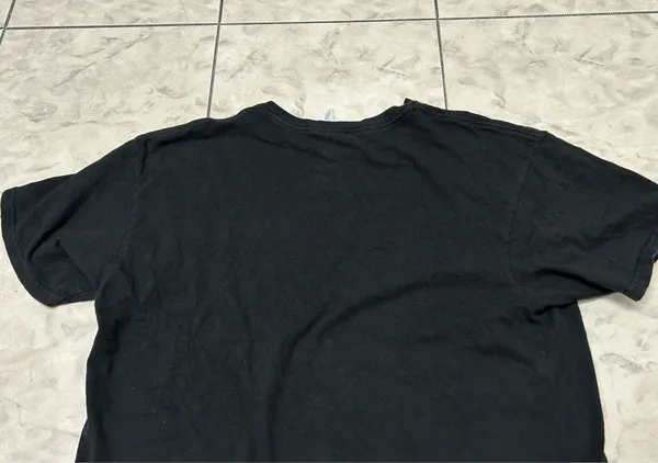 Delta Pro Weight Black Graphic T-Shirt Large Short Sleeve - Image 9