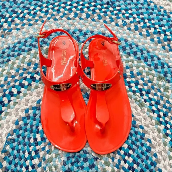 Michael‎ Kors Jelly Sandals Pink Size 6 - Image 2
