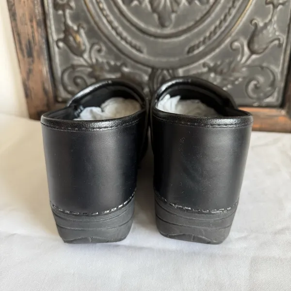 Dansko XP 2.0 Womens‎ 40 EU (9.5/10 US) Black Leather Professional Nurse Shoes - Image 4