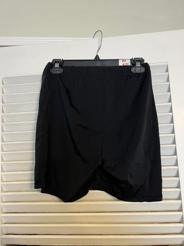 XL Black Polyester Active Shorts - Image 2