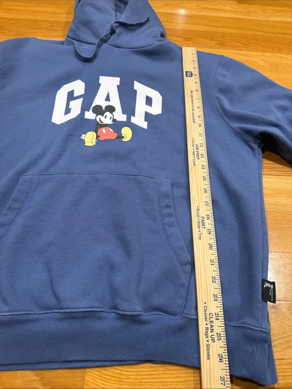 Gap X Disney Mickey hooded sweatshirt size large. - Image 5