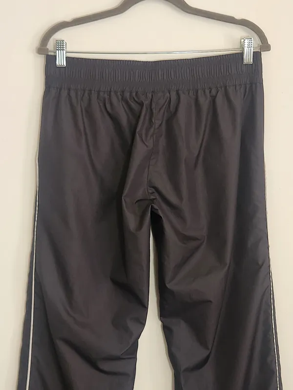 Reebok Womens Dark Gray Pull-On Track Pants Size Medium - Image 4