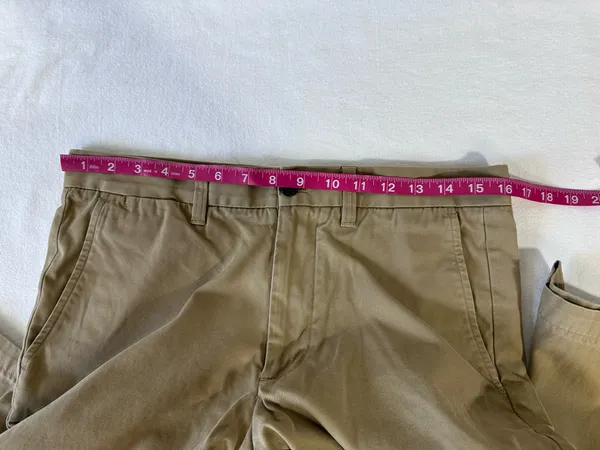 Lands End Pants Men Chino Brown Traditional Fit Outdoor Career Uniform Casual - Image 7