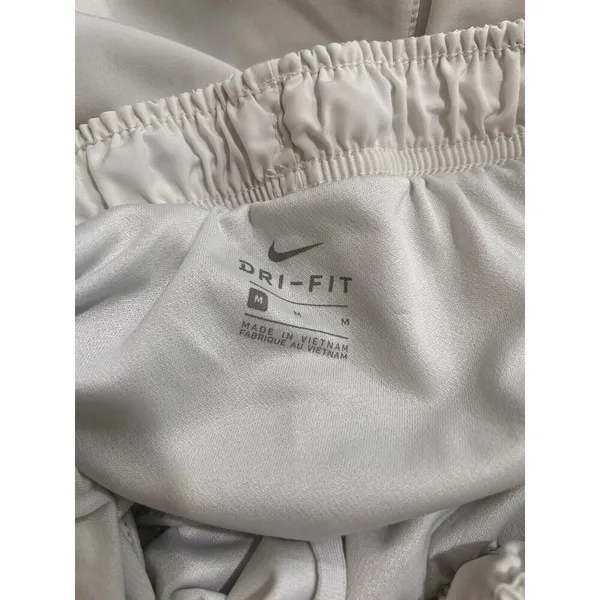 Nike Women's Lightweight Brief-Lined Running Shorts White Sz Lg - Image 2
