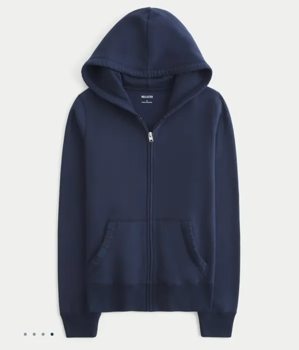 Hollister Zip-Up Hoodie - Image 3