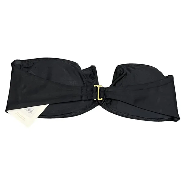 NWT Andie Swim Black The Scala Strapless Swimsuit Top Size Medium - Image 4