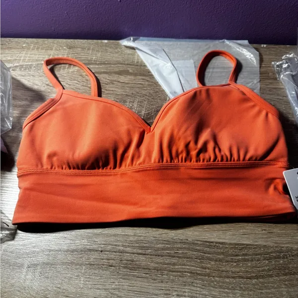 Lululemon Athletica Peach Sports Bra - Image 8