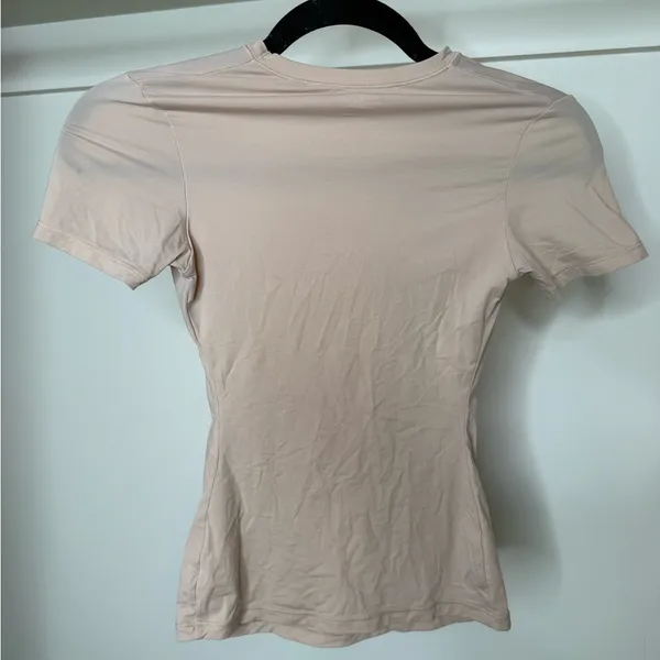 SKIMS Women’s Light Beige Short Sleeve Tee - Image 2
